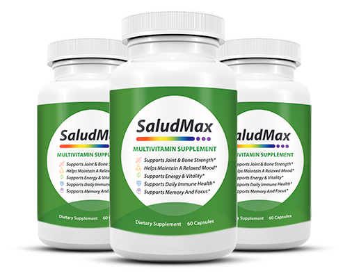 SaludMax - Paquete de 3 frascos